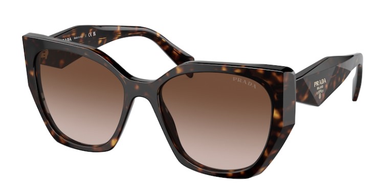 EAN 8056597744249 product image for Prada PR 19ZS 2AU6S1 Sunglasses Women's Tortoise/Havana/Brown Square 55 17 145 - | upcitemdb.com