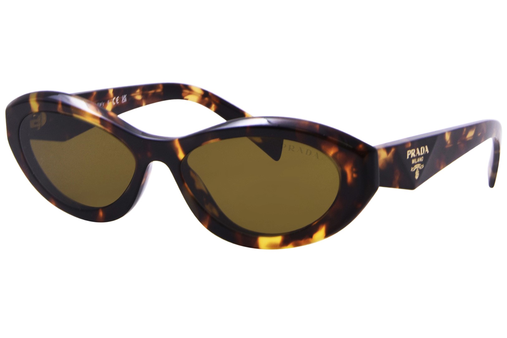 EAN 8056597875219 product image for Prada PR 26ZS 14L09Z Sunglasses Women's Sage/Tortoise/Dark Brown 55 16 145 - Len | upcitemdb.com