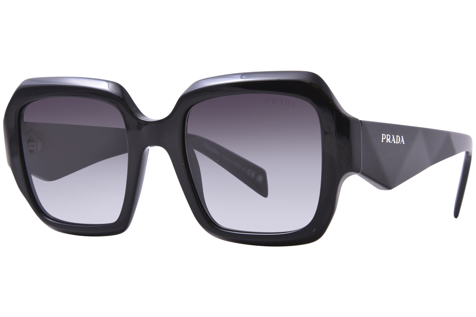 EAN 8056597875554 product image for Prada PR 28ZSF 16K90A Sunglasses Women's Black/Grey Gradient 54 20 145 - Lens-54 | upcitemdb.com