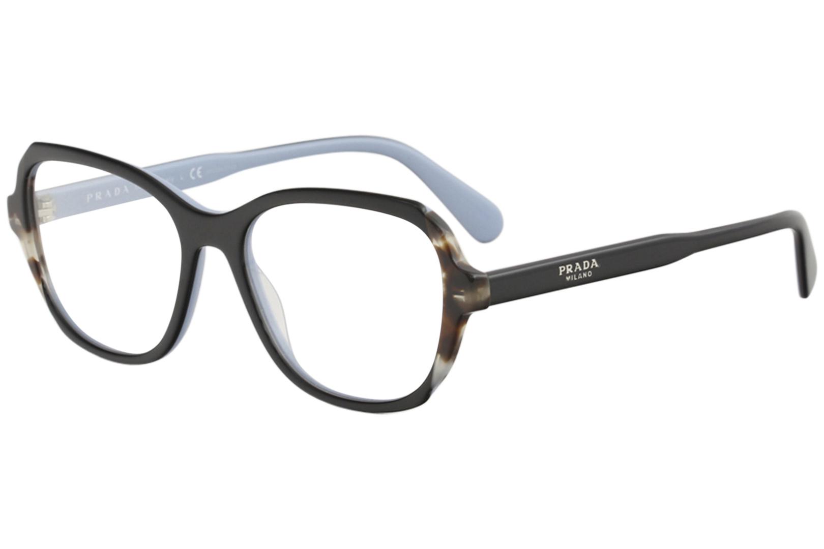 prada square eyeglasses