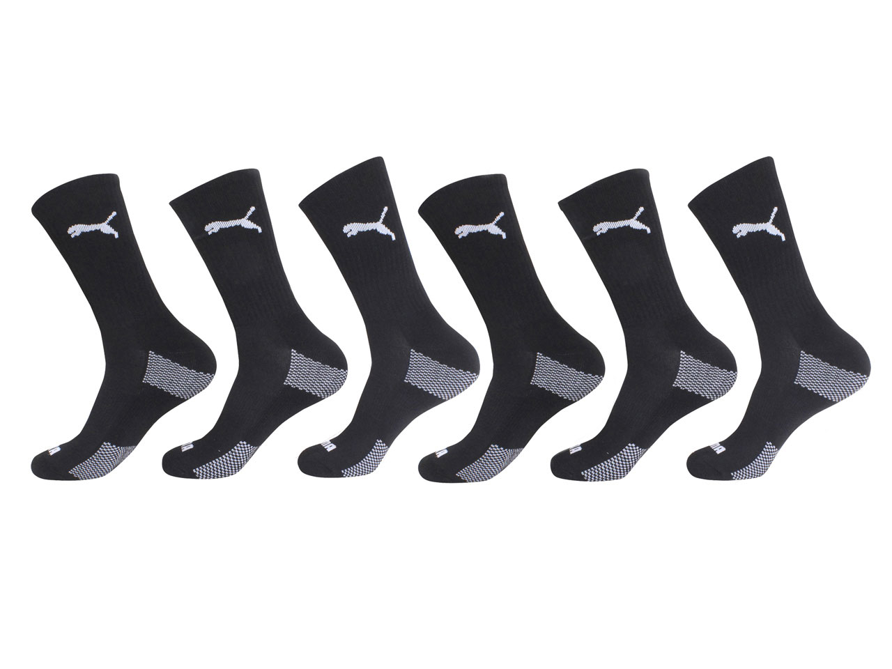 Puma Men's Crew Socks 6-Pairs Performance