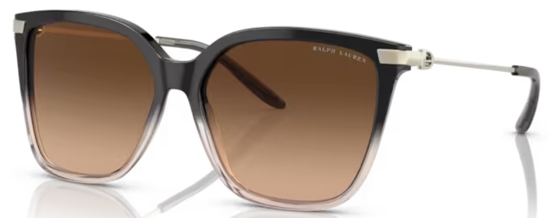 EAN 8056597703611 product image for Ralph Lauren The Jacquie RL8209 602274 Sunglasses Women's Black/Beige/Brown 57mm | upcitemdb.com