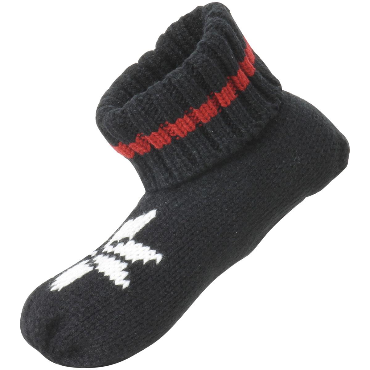 NCAA Ribbed Cuff Wool Blend Slipper Socks