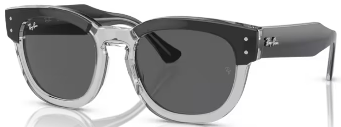 EAN 8056597936118 product image for Ray Ban Mega Hawkeye RB0298S 1396B1 Sunglasses Grey/Transparent Grey/Grey 53mm - | upcitemdb.com