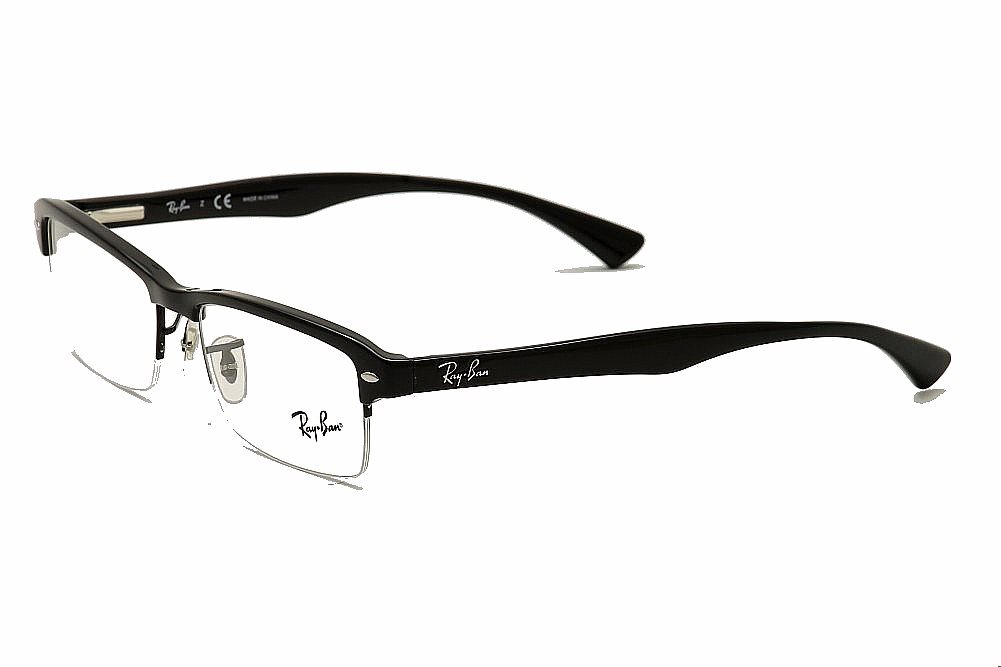 Ray Ban Mens Eyeglasses Rb7014 Rb7014 Rayban Half Rim Optical Frame 