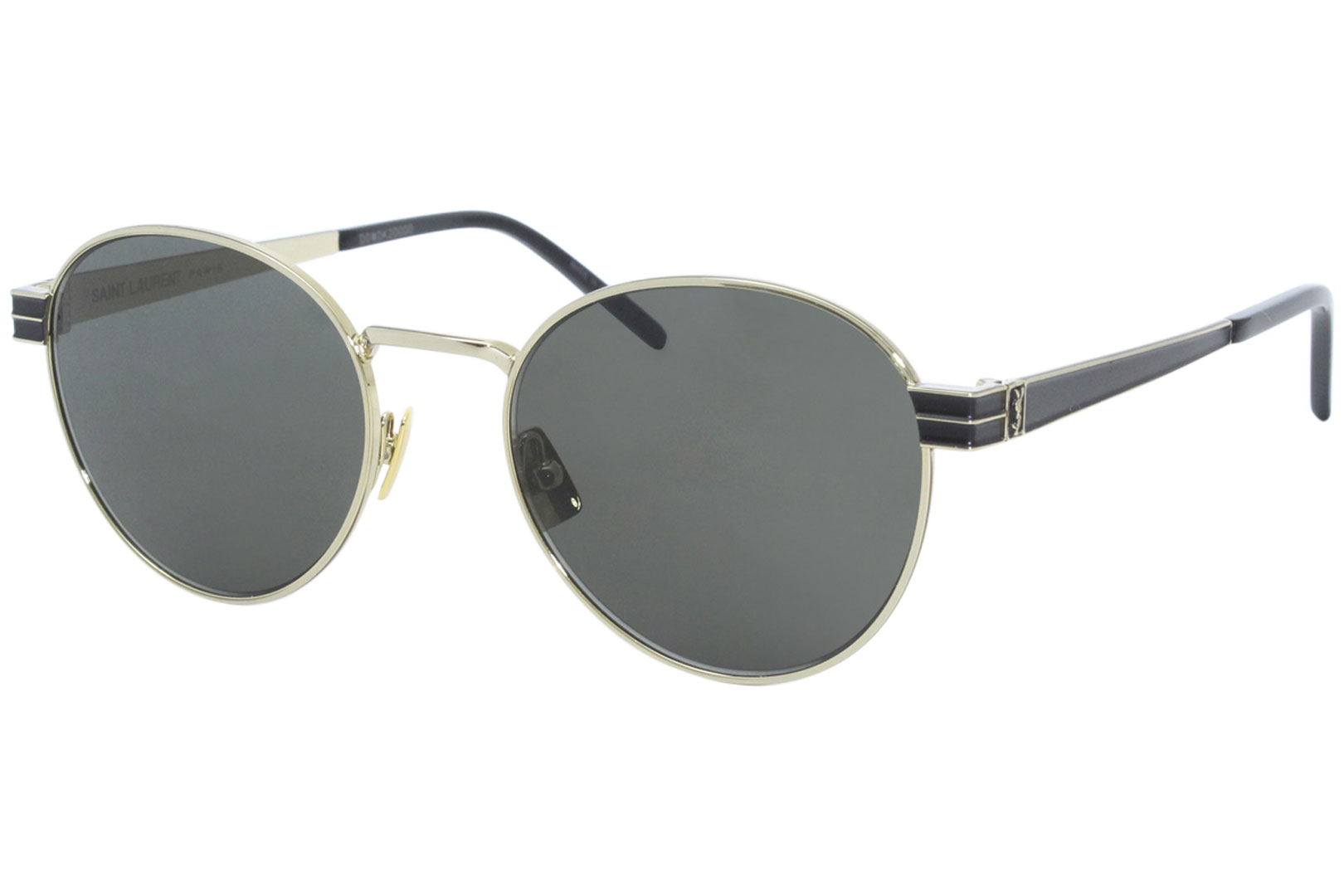 Philipp Plein Monogram-Lenses Pilot-Frame Sunglasses - Silver for Men