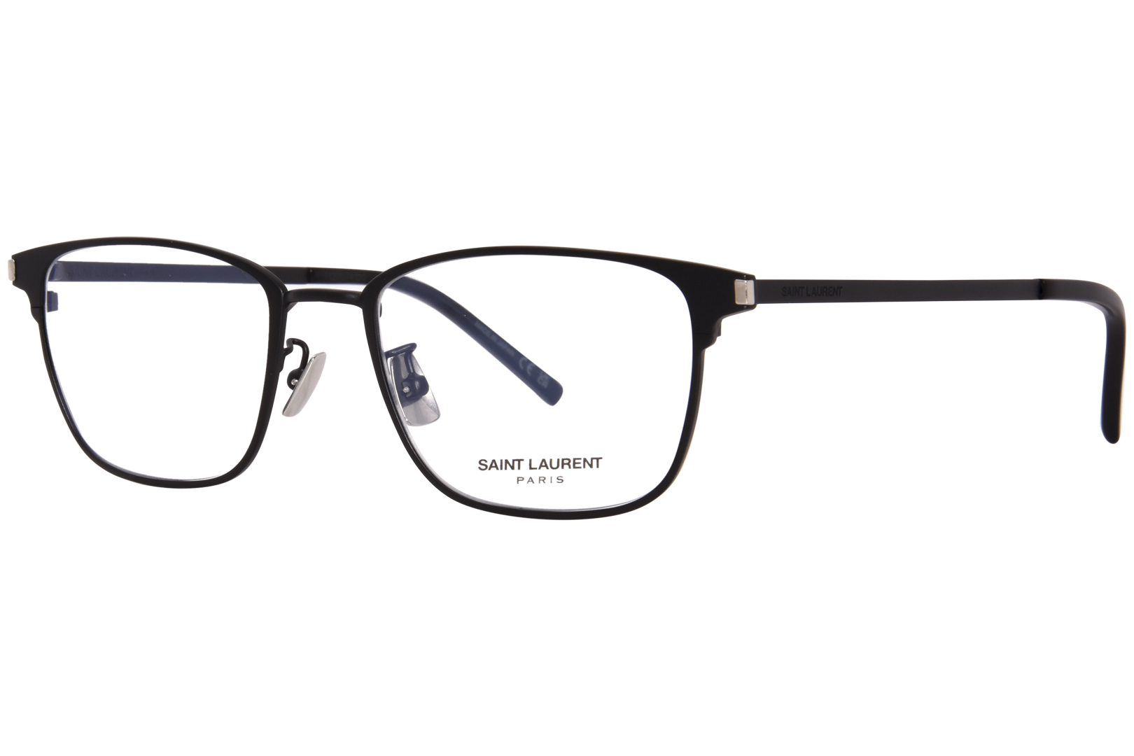 Saint Laurent SL-585 001 Eyeglasses Women's Black Full Rim Rectangle ...