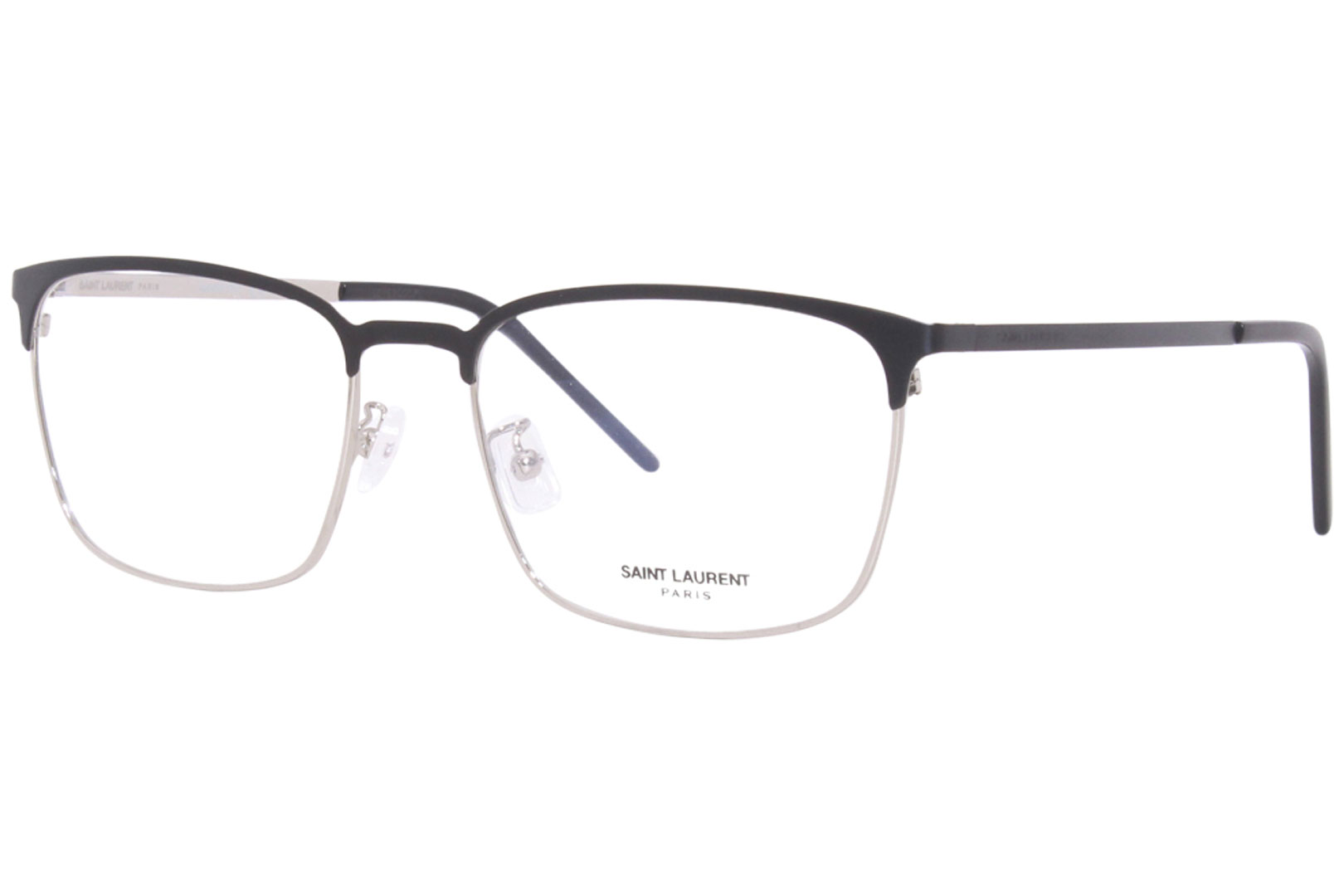 Saint Laurent Slim Sl378f Eyeglasses Mens Full Rim Rectangle Shape