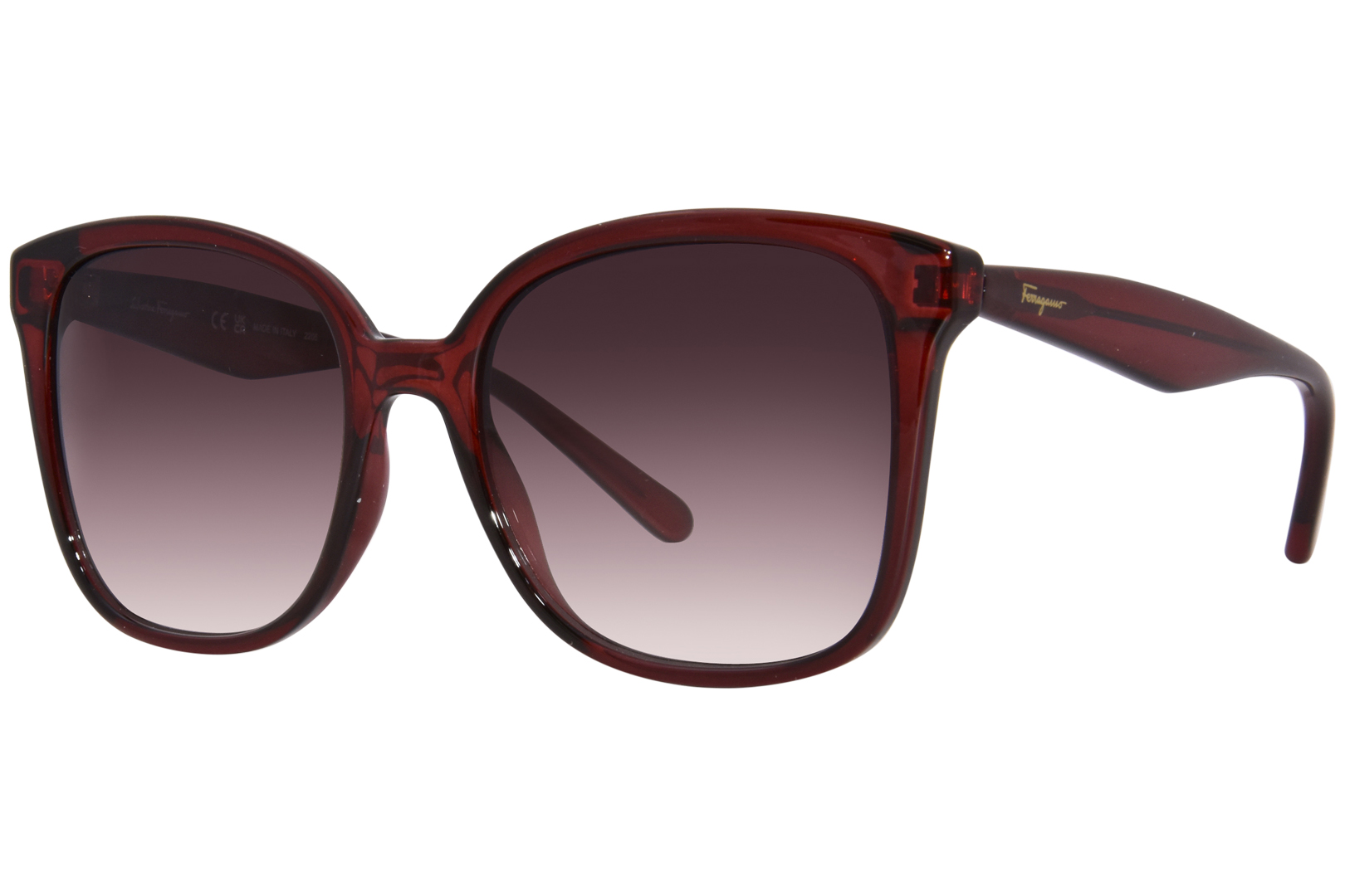 UPC 886895558846 product image for Salvatore Ferragamo SF1072S 630 Sunglasses Women's Burgundy/Rose Gradient 56mm - | upcitemdb.com