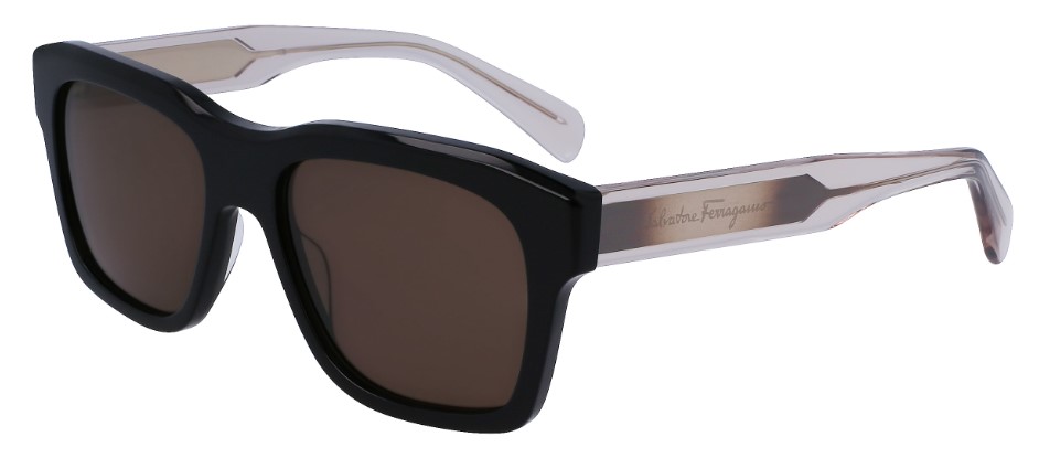 UPC 886895583053 product image for Salvatore Ferragamo SF1087S 001 Sunglasses Men's Black Rectangle Shape 56 18 145 | upcitemdb.com