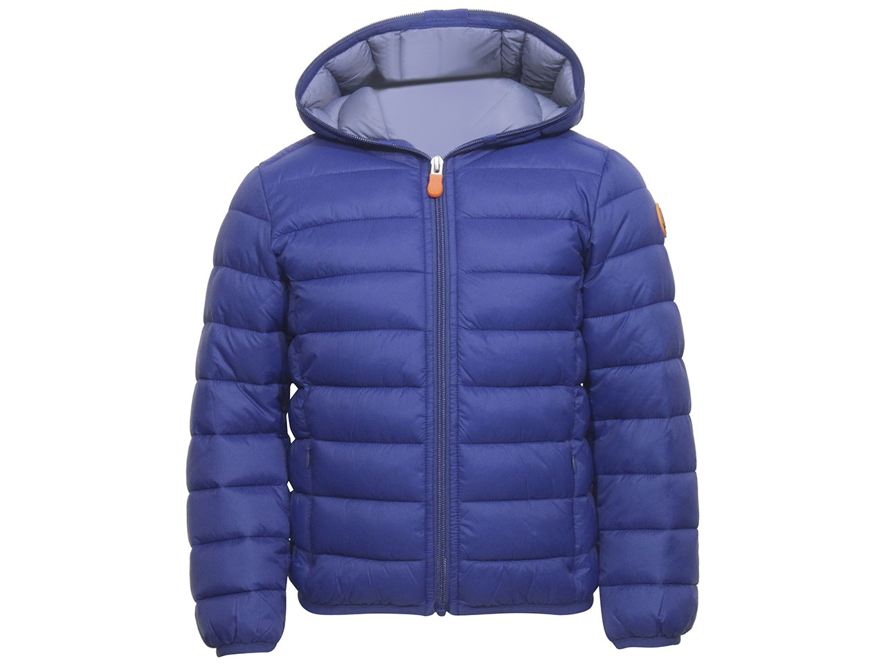 Save The Duck Big Boy's Donny Jacket Hooded Puffer Eclipse Blue Sz. 12 ...