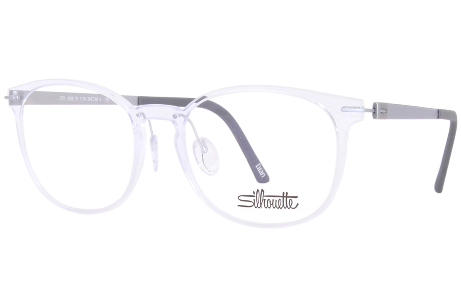 Silhouette Lite Wave 5533 Men Eyeglasses - Black