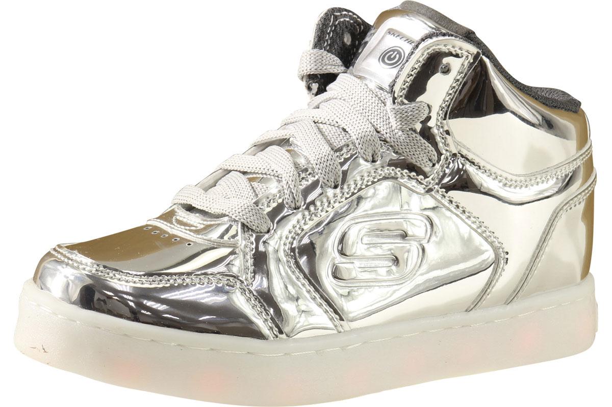 skechers energy lights silver