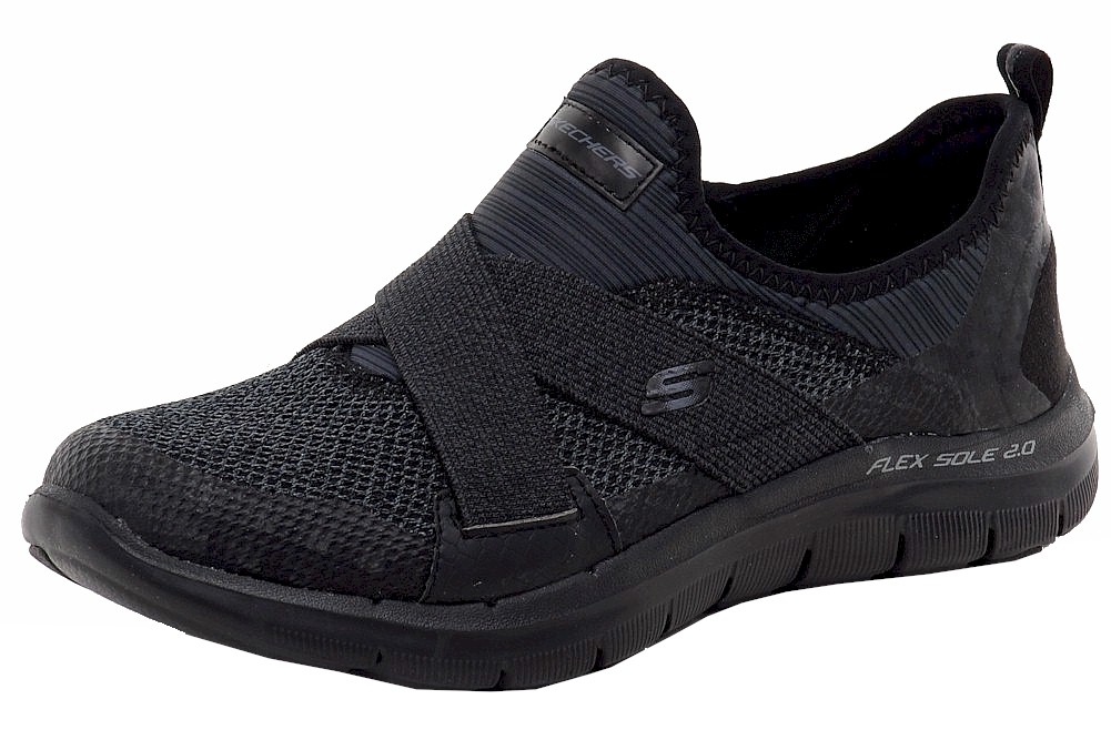 skechers air cooled memory foam slip ons