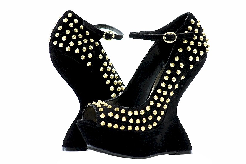 steve madden heels with studs