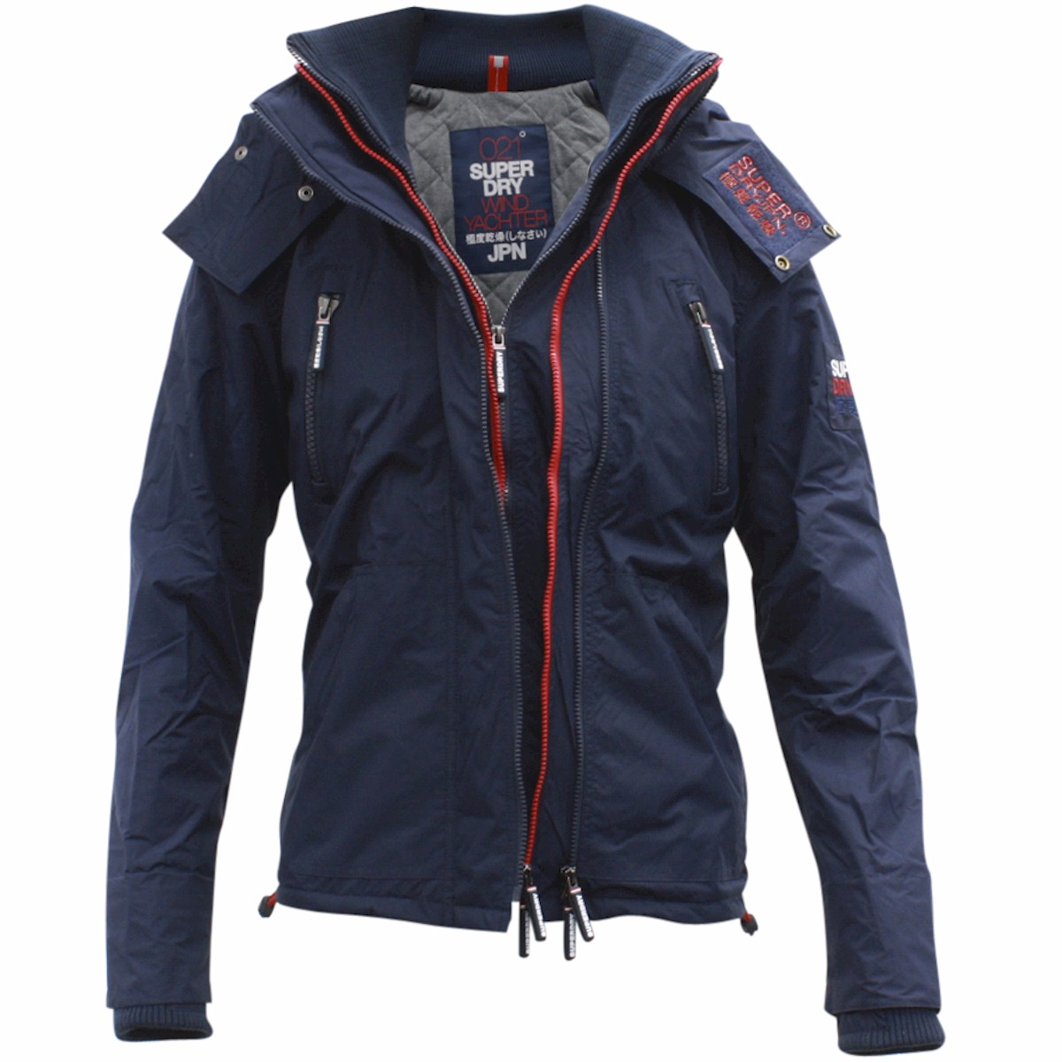 Zeeziekte video Messing Superdry Men's Hooded Wind Yachter Winter Jacket | JoyLot.com