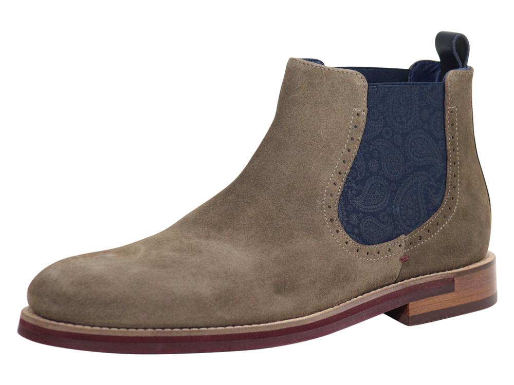 UPC 755722964191 product image for Ted Baker Men's Secaint Grey Chelsea Boots Shoes Sz: 12 - 12 D(M) US | upcitemdb.com