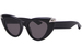 Alexander McQueen AM0442S Sunglasses Women's Cat Eye