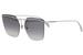 Alexander McQueen Women's Edge AM0144S AM/0144/S Fashion Square Sunglasses