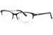 Ann Taylor ATP012 Eyeglasses Women's Petite Semi Rim Cat Eye