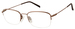 Aristar 30719 Eyeglasses Men's Semi Rim Oval Shape