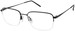 Aristar by Charmant 30732 Eyeglasses Men's Semi Rim Square Shape