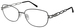 Aristar by Charmant 30800 Eyeglasses Women's Full Rim Rectangle Shape