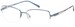 Aristar by Charmant 30804 Eyeglasses Women's Semi Rim Rectangle Shape