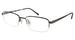 Aristar By Charmant Men's Eyeglasses AR16213 AR/16213 Half Rim Optical Frame