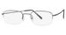 Aristar By Charmant Men's Eyeglasses AR6752 AR/6752 Half Rim Optical Frame - Grey - 505