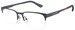 Armani Exchange AX1060 Eyeglasses Men's Semi Rim Rectangle Shape