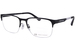 Armani Exchange AX1060 Eyeglasses Men's Semi Rim Rectangle Shape