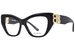 Balenciaga BB0312O Eyeglasses Women's Full Rim Cat Eye