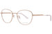 Bottega Veneta BV1044O Eyeglasses Women's Full Rim Round Shape