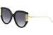 Boucheron Women's BC0050S BC/0050/S Fashion Cat Eye Sunglasses