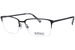 Buffalo By David Bitton BM521 Eyeglasses Men's Semi Rim Rectangle Shape