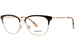 Burberry BE1334 Eyeglasses Women's Full Rim Cat Eye