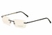 Burberry Eyeglasses BE1224 BE/1224 Rimless Optical Frame