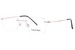 Calvin Klein CK22125TD Eyeglasses Rimless Rectangle Shape