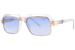 Cazal Men's 6020 Retro Rectangle Sunglasses