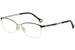 CH Carolina Herrera Women's Eyeglasses VHE077K VHE/077K Half Rim Optical Frame