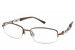 Charmant Line Art Women's Eyeglasses XL2015 XL/2015 Half Rim Optical Frame