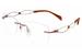 Charmant Line Art Women's Eyeglasses XL2104 XL/2104 Rimless Optical Frame