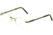 Charriol Men's Eyeglasses PC 7409A 7409/A Rimless Optical Frame