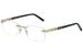 Charriol Men's Eyeglasses PC7528 PC/7528 Rimless Optical Frame