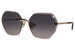 Chopard SCHD42S Sunglasses Women's Fashion Round