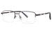 Chopard VCHF55 Eyeglasses Frame Men's Full Rim Rectangular