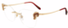 Chopard VCHG04S Eyeglasses Women's Rimless Butterfly Shape