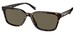 Coach C6196 HC8328U Sunglasses Men's Rectangle Shape