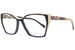 Coco Song Yellow Hearts CV276 Eyeglasses Women's Full Rim Square Shape